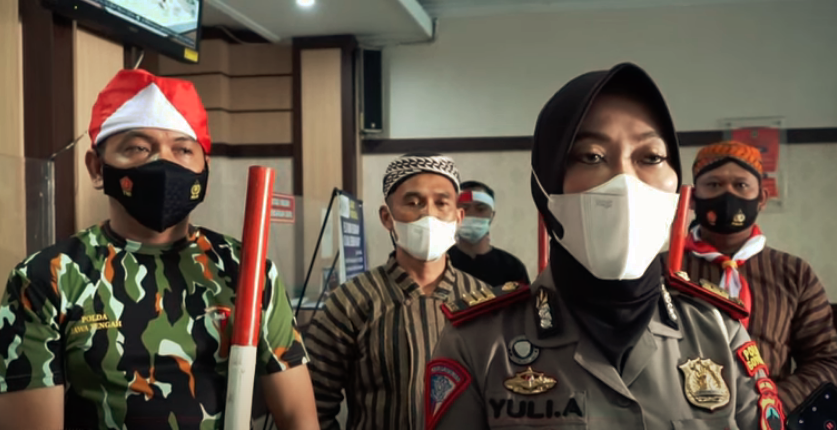 Hari Pahlawan, Ada Yang Beda Di Samsat Boyolali