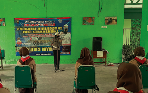 Giat Ops Zebra Candi 2021, Satlantas Polres Boyolali Sasar Sekolahan