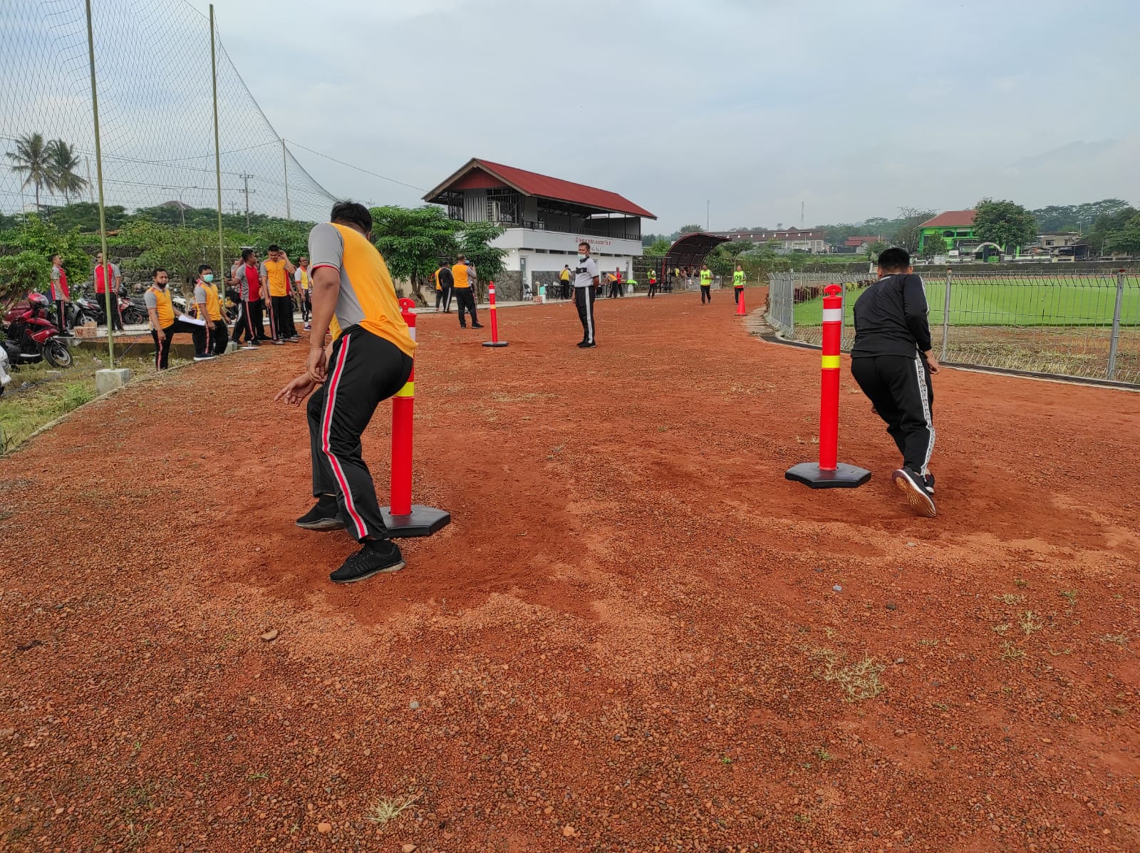 Untuk Mengetahui Kesiapan Dan Kondisi Fisik Anggota, Polres Boyolali Lakukan Tes Kesamaptaan Jasmani (TKJ)