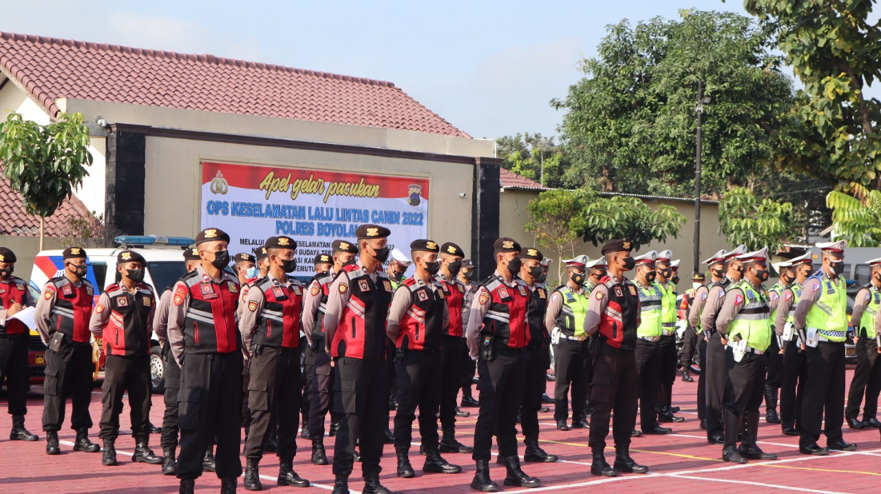 Polres Boyolali Gelar Operasi Keselamatan Lalu Lintas Candi 2022 Selama Dua Pekan, Ini Targetnya