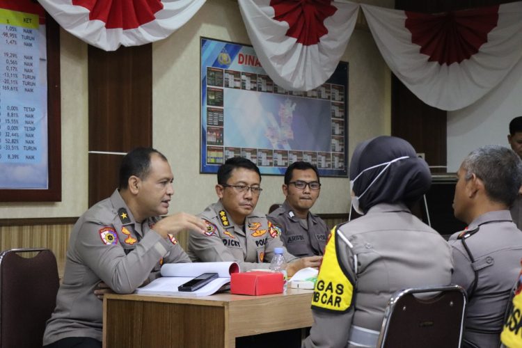 Tim Itwasum Polri Wasops Lilin Candi 2022 di Polres Boyolali