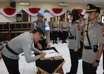 Tiga Kapolsek dan Kasikeu di Boyolali Dimutasi, Ini Pesan Kapolres Boyolali