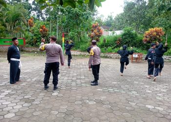 Pengamanan dan Monitoring tes kenaikan sabuk Persaudaraan Setia Hati Terate (PSHT)