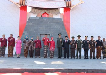Kapolres Mengikuti Upacara hari Lahir Pancasila di Alun-alun Pancasila Cepogo Boyolali.