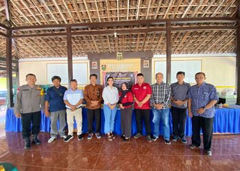 Sinergitas TNI-POLRI Monitoring Rapat Pleno Rekapitulasi Daftar pemilih Pemilu 2024