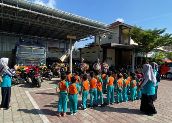 Siswa TK diajak berkenalan dengan profesi polisi di Mapolres Boyolali