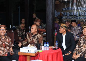 Memeriahkan Hari Bhayangkara ke-77 Polres Boyolali Gelar Nonton Bareng Wayang Kulit “Wahyu Cakraningrat”