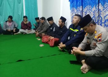 Kapolsek Cepogo Hadiri Rapat Pembubaran Panitia Lomba Sat Kamling Dukuh Kelat Desa Jelok