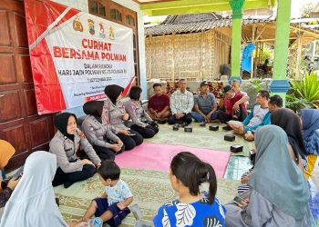 Curhat Bersama Polwan: Masyarakat Warga Sobokerto Ngemplak Bebas Sampaikan aspirasi Dan Keluhan Pelayanan Kamtibmas