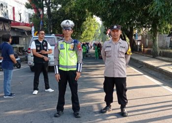 Monitoring Bhabinkamtibmas: Senam Massal Dan Gerak Jalan Santai Pwri Kecamatan Boyolali