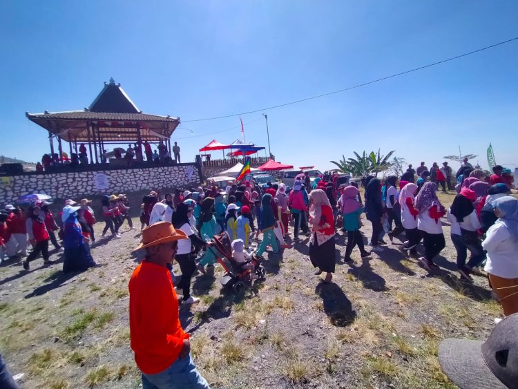 Pengamanan Peresmian Tempat Wisata Lodji Soko Giri Serta Kegiatan Jalan Sehat Germas desa Selo