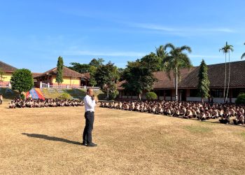 Guna Pencegahan Kenakalan Remaja dan Penyalahgunaan Narkoba Kasat Narkoba, Berikan Sosialisasi di Upacara Hut Pramuka ke-62