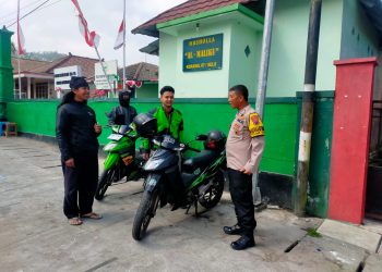 Cegah Pembakaran Lahan Kawasan Wisata Bhabinkamtibmas Sambang Wilayah Selo Boyolali