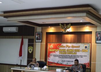 LATIHAN PRA OPERASI MANTAP BRATA CANDI 2023 – 2024 TINGKAT POLRES BOYOLALI