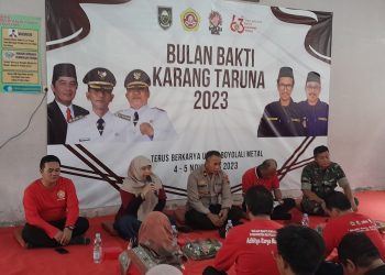 Kepolisian Boyolali ajak Pemuda Karang Taruna dalam Bulan Bakti ke-63 dukung Pemilu Damai