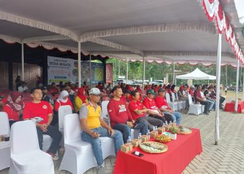 Polsek Ampel Amankan Kegiatan Senam Masal dan Lomba Senam Aerobik, Meriahkan Hari Jadi ke-73 DPRD Kab. Boyolali