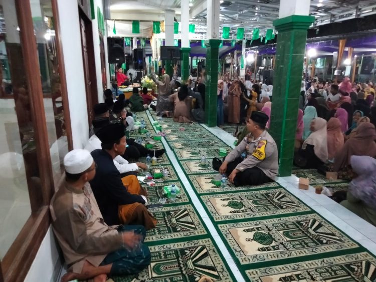 Bhabinkamtibmas Sampaikan Himbauan Kamtibmas Jelang Pemilu 2024