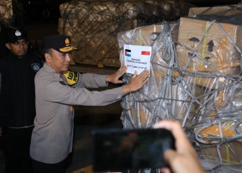 Pesawat Ketiga Berisikan Bantuan Kemanusiaan Bagi Warga Palestina Diberangkatkan