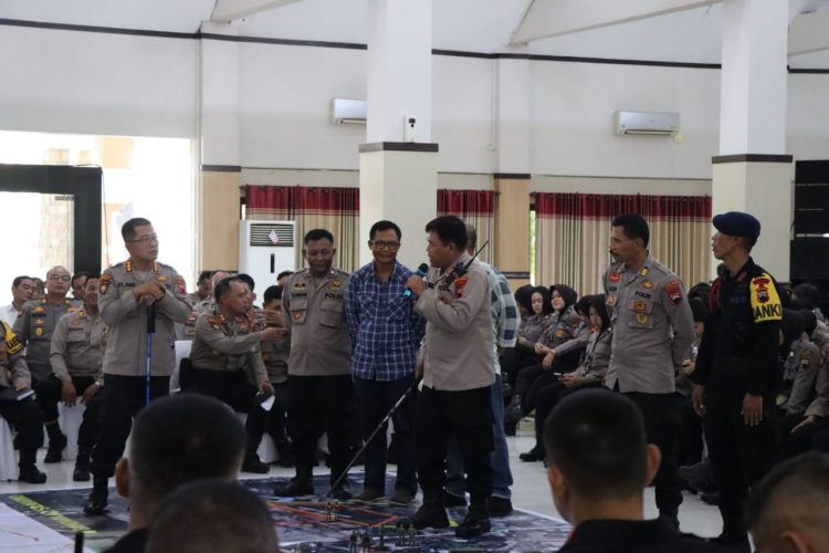Polda Jateng Gelar Tactical Floor Game (TFG) Sambut Pengamanan FIFA U-17 World Cup 2023