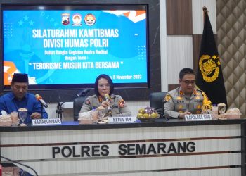 Cegah paham Radikalisme, Div Humas Polri gelar Silaturahmi Kamtibmas di Polres Semarang.