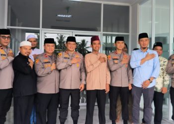Silaturahmi dengan Kaops NCS Polri, UAS Serukan Masyarakat Jaga Ketertiban Jelang Pemilu
