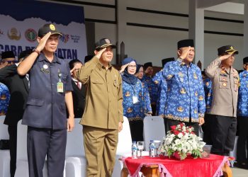 Wakapolres Boyolali Hadiri Upacara Peringatan HUT KORPRI, Hari Guru Nasional, dan HUT PGRI yang Penuh Makna