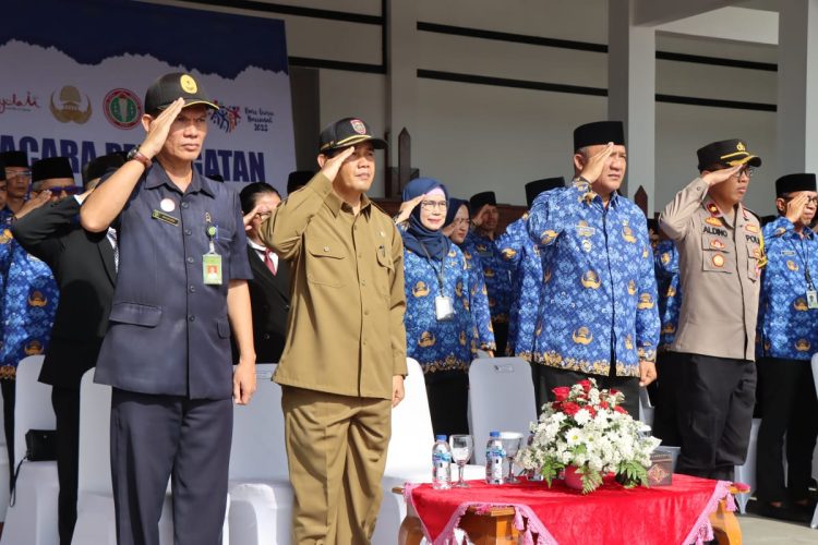 Wakapolres Boyolali Hadiri Upacara Peringatan HUT KORPRI, Hari Guru Nasional, dan HUT PGRI yang Penuh Makna