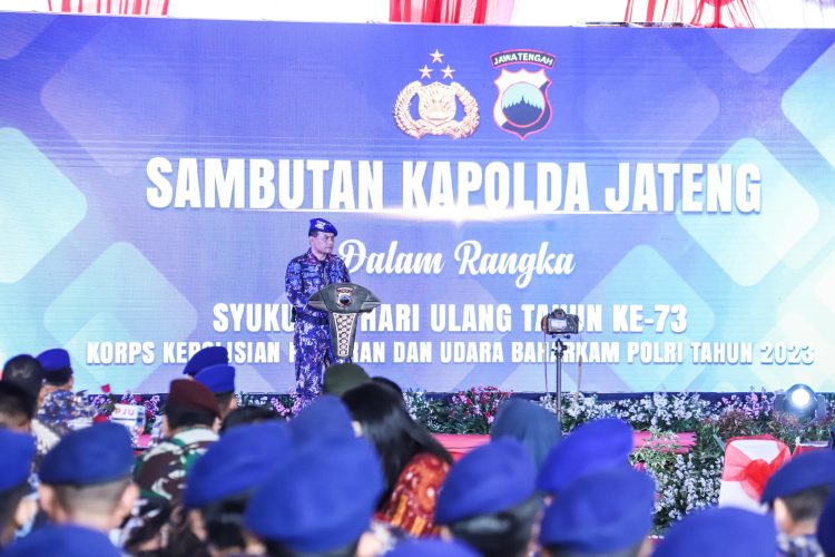 HUT Polairud Ke 73 Jajaran Polairud Polda Jateng Siagakan Personil dalam pengamanan Pemilu 2024