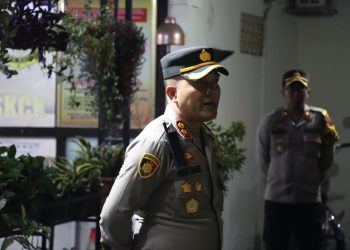 POLRES BOYOLALI GELAR PATROLI SKALA BESAR UNTUK COOLING SYSTEM CIPTA KONDISI KAMTIBMAS