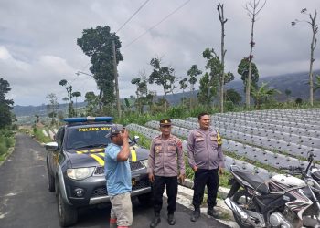 Patroli Pasca Erupsi Gunung Merapi: Polisi Himbau Warga untuk Tetap Waspada