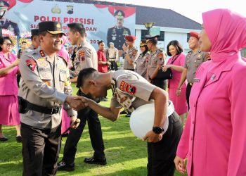 314 Polisi di Satker Mapolda Jateng Naik Pangkat
