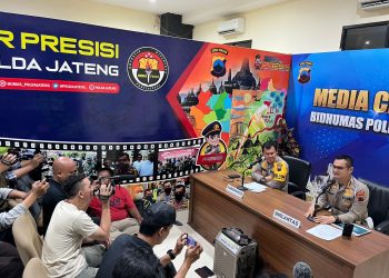 Gelar Konferensi Pers Hasil Ops Lilin Candi 2023, Polda Jateng Sebut Angka Kecelakaan Menurun 31 Persen