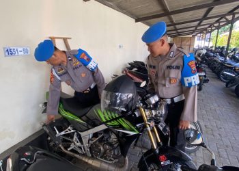 Propam Himbau Anggota Polres Boyolali dan Keluarga Patuhi Aturan Lalulintas: Hindari Penggunaan Knalpot Brong