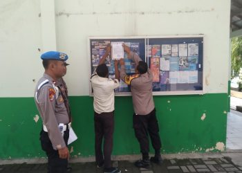 PENGECEKAN DAN HIMBAUAN LARANGAN PENGGUNAAN KNALPOT BRONG DI SMK N 1, JUWANGI
