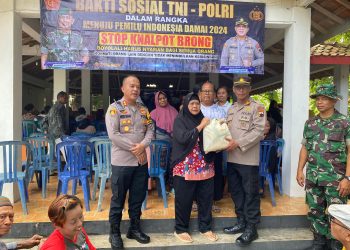 Karya Bhakti Bersama TNI-Polri: Pembersihan Pasar Juwangi, Bakkes dan Bansos untuk Masyarakat Kecamatan Juwangi, Boyolali