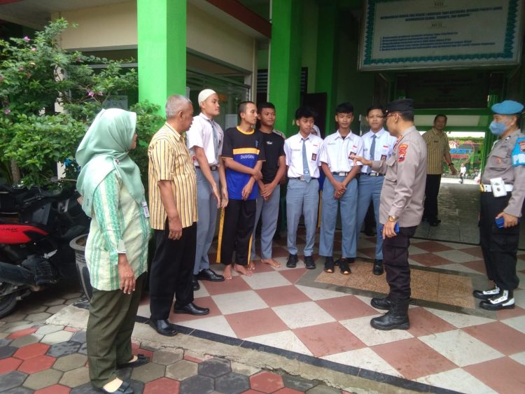Sosialisasi Maklumat Kapolda Jateng: Larangan Penggunaan Knalpot Tidak Sesuai Spesifikasi di Lingkungan SMA N 1 Nogosari