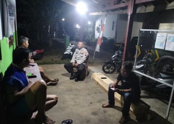 Bhabinkamtibmas Karanggede Sosialisasikan Stop Knalpot Bersuara Bising/Brong bersama Awak Kamling untuk Keamanan Wilayah Boyolali