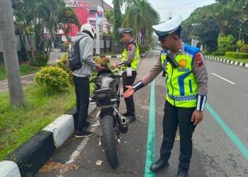 Penindakan Knalpot Tidak Sesuai Spesifikasi Teknis Terus Di Lakukan Satlantas Polres Boyolali