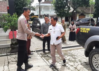 Apresiasi Tim pemantau Pengamanan Kompak Bersinergitas Untuk Logistik Pemilu 2024 Di PPK Simo