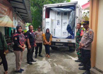 Pengamanan dan Pengawalan Pengembalian Kotak Suara Dari Desa-Desa di Kecamatan Juwangi