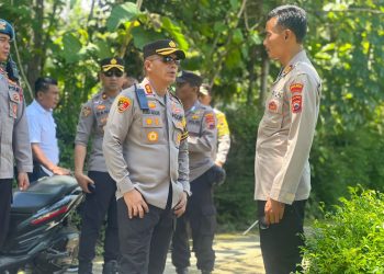 Kapolres Pimpin Monitoring Pengamanan Pemungutan Suara Ulang di Empat TPS Pemilu 2024, Boyolali