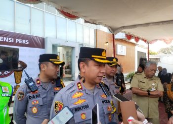 Polres Boyolali Siap Siaga: Pengamanan Pendaftaran Bakal Calon Bupati dan Wakil Bupati 2024 Dimulai di KPU