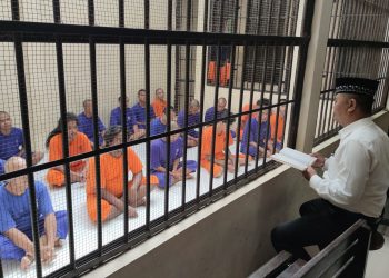 Polres Boyolali Berikan Pembinaan Rohani kepada Para Tahanan