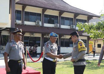 Upacara Kenaikan Pangkat Pengabdian di Polres Boyolali: Penghargaan Atas Dedikasi Selama Bertugas