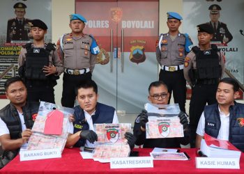 Polres Boyolali Kirim Berkas Perkara Tindak Pidana Korupsi Tahap I, Dengan Tersangka Mantan Kades