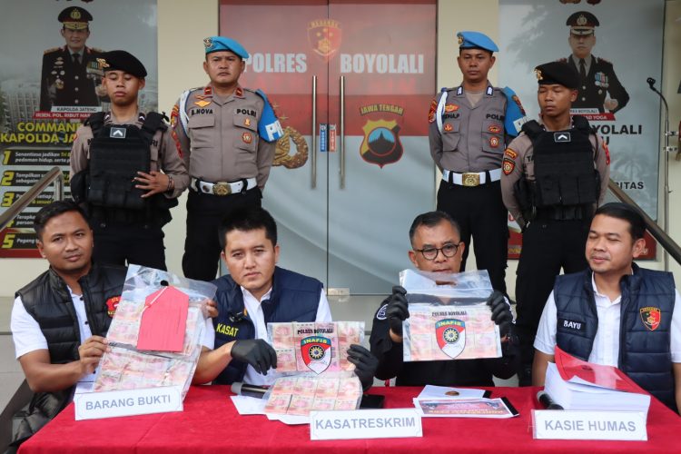 Polres Boyolali Kirim Berkas Perkara Tindak Pidana Korupsi Tahap I, Dengan Tersangka Mantan Kades