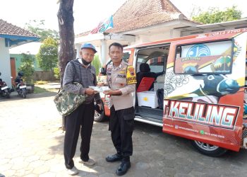 Samsat Keliling Masuk Desa, Bhabinkamtibmas Dorong Masyarakat Taat Pajak dan Jaga Kamtibmas