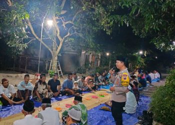 Bhabinkamtibmas Wonosegoro Ajak Warga Jaga Persatuan dan Cegah Konflik Menjelang Pilkada di Acara Maulid Nabi