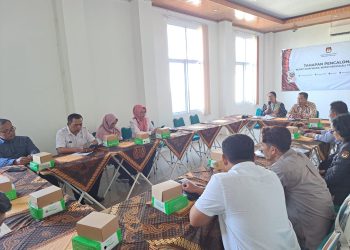Rapat Koordinasi Persiapan Pengundian Nomor Urut Pasangan Bupati dan Wakil Bupati Boyolali Tahun 2024 Berlangsung Lancar