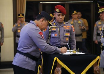 Kapolri Pimpin Pelantikan Sejumlah Kapolda dan Pengukuhan 2 Jabatan Baru di Polri